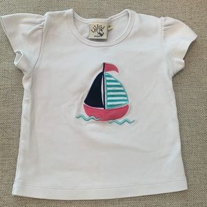 Luigi Kids sailboat tshirt 2T